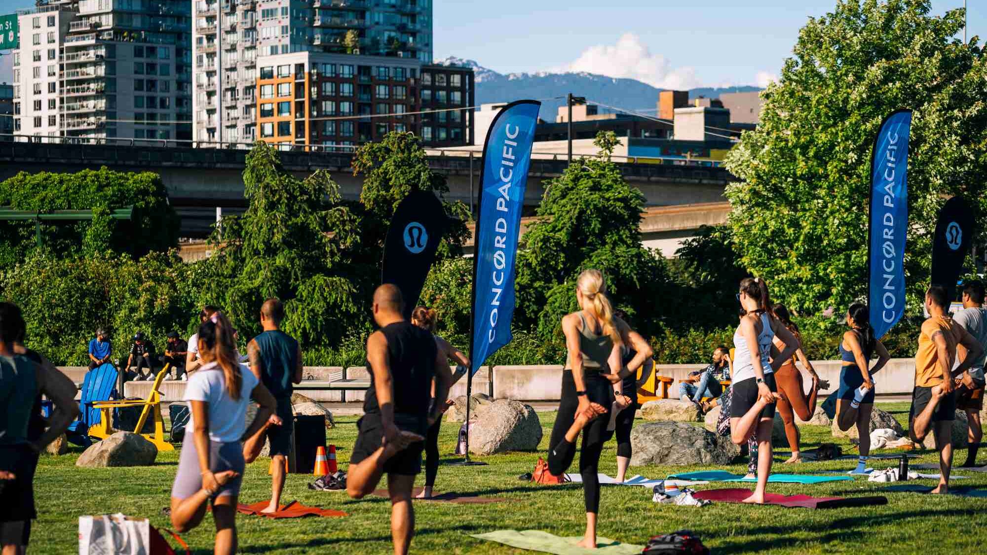 Yoga in the Park Photo