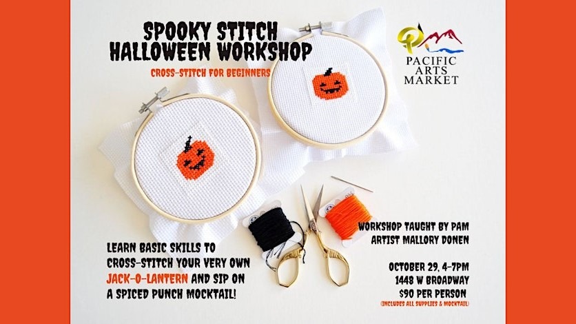 Spooky Stich Halloween Workshop