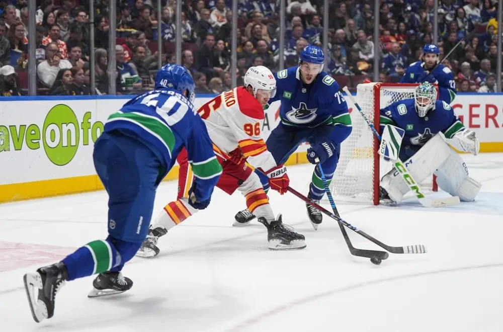 Vancouver Canucks vs. Calgary Flames